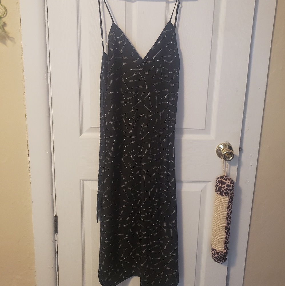 Flynn Skye black arrow maxi dress